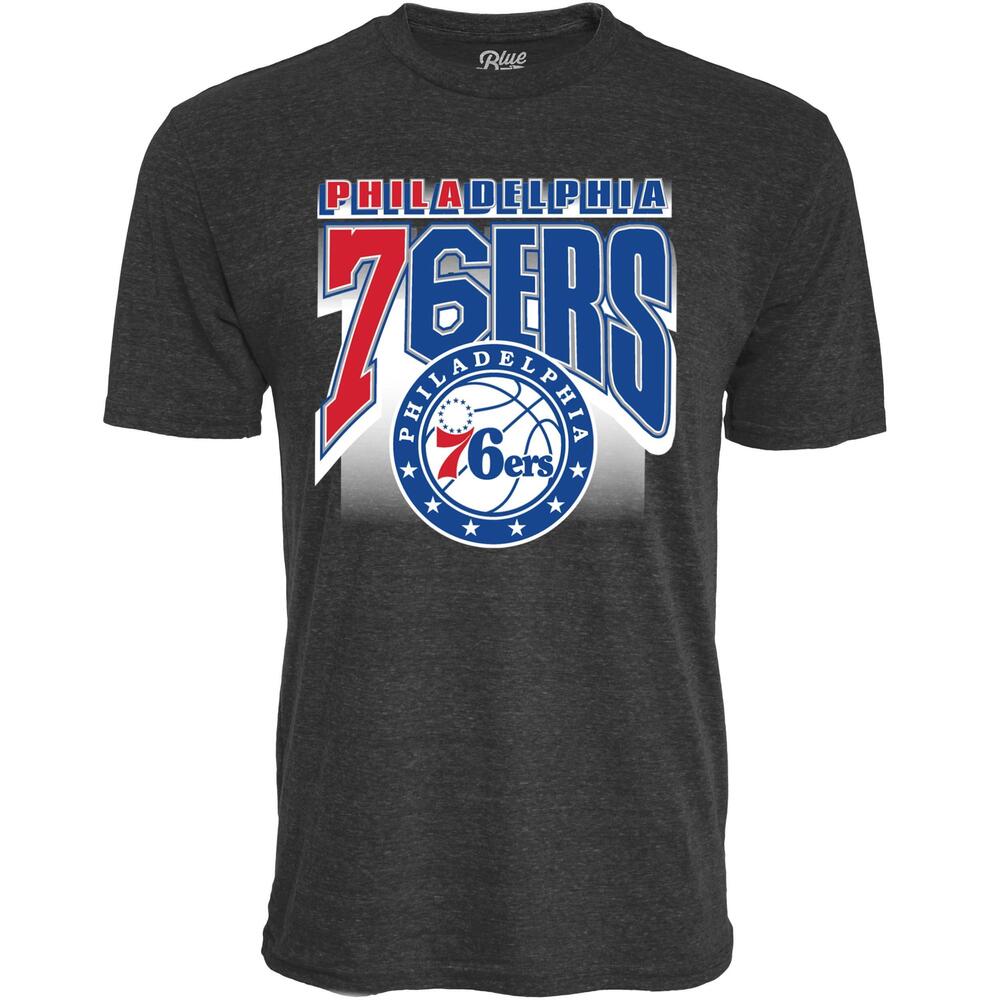 Blue 84 Nba Unisex-Adult Nba  Tri-Blend T-Shirt Starters Black